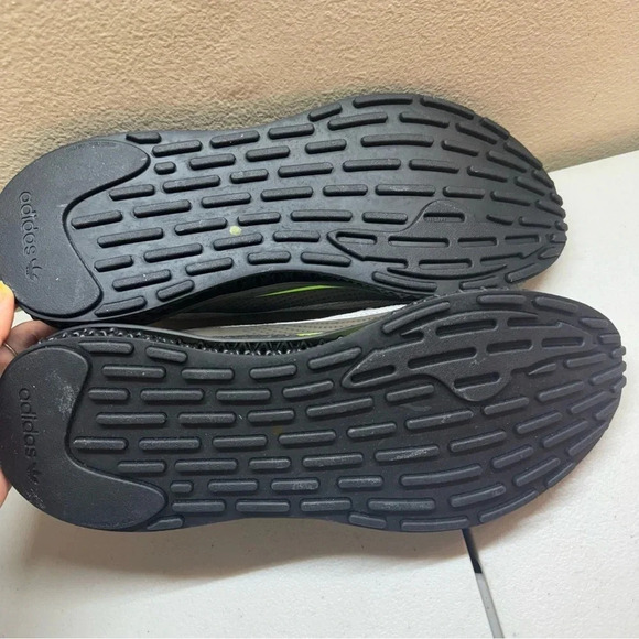 NWT Adidas Originals 4D Fusio Sneakers Shoes Running Grey Solar Yellow Women 9 - Picture 16 of 17